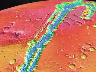 Mars Map with CRISM data